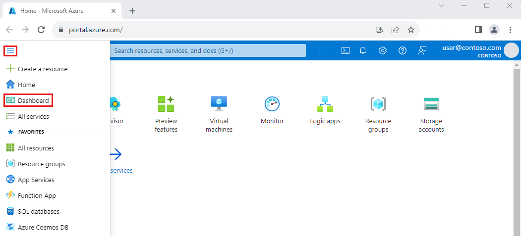 Custom Azure Dashboard Creation